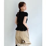 【ドットリボンシリーズ半袖が登場!】ドットリボンフリル半袖Tシャツ 2026 S… | by muni:r | 詳細画像19