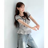 【ドットリボンシリーズ半袖が登場!】ドットリボンフリル半袖Tシャツ 2026 S… | by muni:r | 詳細画像28