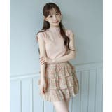 【選べる5色 着用動画あり！】ロマンティックパールハーフネック半袖ニット 202… | by muni:r | 詳細画像9 