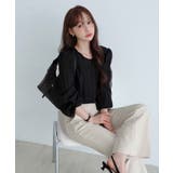 シフォンウェーブフリルブラウス/2026 AW COLLECTION | by muni:r | 詳細画像10 
