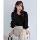 シフォンウェーブフリルブラウス/2026 AW COLLECTION | by muni:r | 詳細画像8 