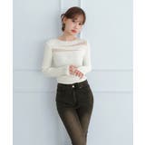 シアーデザインリブニット/2026 AW COLLECTION | by muni:r | 詳細画像7 