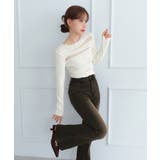 シアーデザインリブニット/2026 AW COLLECTION | by muni:r | 詳細画像8 