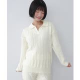 【セットアップ】カラーケーブルニットセットアップ 2026 AW | by muni:r | 詳細画像6