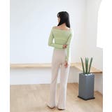 しわ加工ロングゴムパンツ | by muni:r | 詳細画像7 