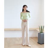 しわ加工ロングゴムパンツ | by muni:r | 詳細画像9 