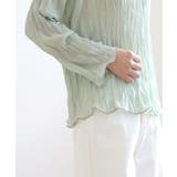 ラウンドネックチュールブラウス | by muni:r | 詳細画像18 