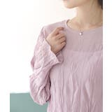 ラウンドネックチュールブラウス | by muni:r | 詳細画像7 