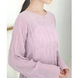 ラウンドネックチュールブラウス | by muni:r | 詳細画像8 