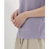 ラウンドネック ニットベスト | by muni:r | 詳細画像11 