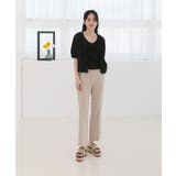 涼しい 素材 カラー スラックス | by muni:r | 詳細画像10 