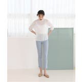 パステルカラー ハイネック チュール ブラウス | by muni:r | 詳細画像13 