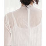 パステルカラー ハイネック チュール ブラウス | by muni:r | 詳細画像21 