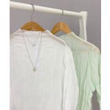 パステルカラー ハイネック チュール ブラウス | by muni:r | 詳細画像22 