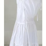 パフシャーリング リボンロングワンピース/バックポイントリボンフレアワンピース | by muni:r | 詳細画像17 