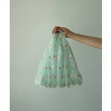 シフォン花刺繍シースルー トートバック | by muni:r | 詳細画像33