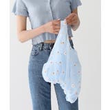 シフォン花刺繍シースルー トートバック | by muni:r | 詳細画像7