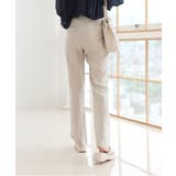 美脚パステルロングスラックス/しわ加工サテンフレアパンツ | by muni:r | 詳細画像21 