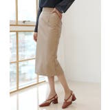 ベージュ | バックデザイン スカート | by muni:r