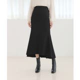 Aライン ウエストゴム ロングスカート/フレア美ライン スカート | by muni:r | 詳細画像23 