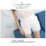キュロット フリル ペチパンツ ショート レース 韓国ファッション 夏 | candy-house | 詳細画像3