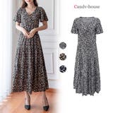 ワンピース 花柄 フラワープリント | candy-house  | 詳細画像1 