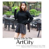 ショートパンツ チェック柄 厚手 | candy-house  | 詳細画像15 