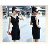 ワンピース ノ－スリーブ ペンシル | candy-house  | 詳細画像15 