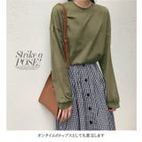 クルーネック ロングスリーブ Tシャツ | candy-house  | 詳細画像19 