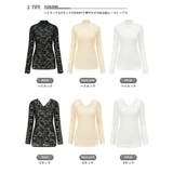 レース 長袖 トップス | candy-house | 詳細画像3