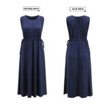 ロングワンピース 8色 ノースリーブワンピース | candy-house  | 詳細画像18 