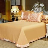 布団カバー ダブル 刺繍 シルキー 4点  1102 | candy-house  | 詳細画像4 