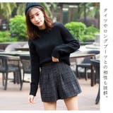 レディース ショートパンツ グレンチェック | candy-house | 詳細画像13