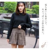 レディース ショートパンツ グレンチェック | candy-house | 詳細画像6