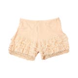 ベージュ | レディース ペチパンツ フリル | candy-house 