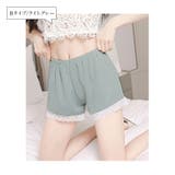 Bタイプ/ライトグレー | レディース ペチパンツ サテン | candy-house 