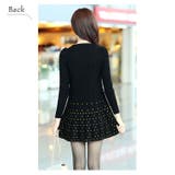 レディース ニットワンピース 長袖 | candy-house  | 詳細画像4 