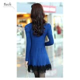 レディース ニットワンピース 長袖 | candy-house  | 詳細画像5 