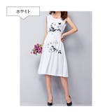 ホワイト | レディース ワンピース ノースリーブ | candy-house 