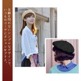 レディース フェルトベレー帽 ベレー帽子 | candy-house  | 詳細画像3 