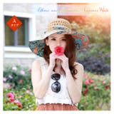 レディース バックリボン 日よけ帽子 | candy-house  | 詳細画像2 