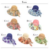 レディース バックリボン 日よけ帽子 | candy-house  | 詳細画像9 