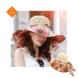 Fタイプ | レディース バックリボン 日よけ帽子 | candy-house 