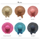 レディース 日よけ帽子 つば広 | candy-house  | 詳細画像2 