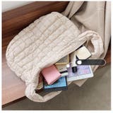 ふわふわキルティング ポップコーン トートバッグ | Carpe diem | 詳細画像30 