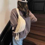 ダブルポケットPUレザー ボディバッグ ウエストポーチ | Carpe diem | 詳細画像6 
