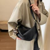 ブラック | ショルダーバッグ PU 肩掛け | Carpe diem