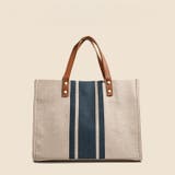 キャンバストートバッグ 2WAY 上品レザー | Carpe diem | 詳細画像9 