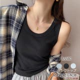 ブラック | タンクトップ インナー ノースリーブ | Carpe diem