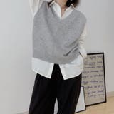 ニットベスト 秋冬 ジレ | Carpe diem | 詳細画像12